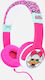 OTL Surprise My Diva Kids Headphones Ενσύρματα Over Ear Παιδικά Ακουστικά Ροζ