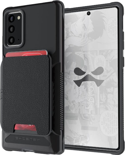 Ghostek Exec 4 Back Cover Plastic cu Suport pentru Carduri Negru (Galaxy Note 20)