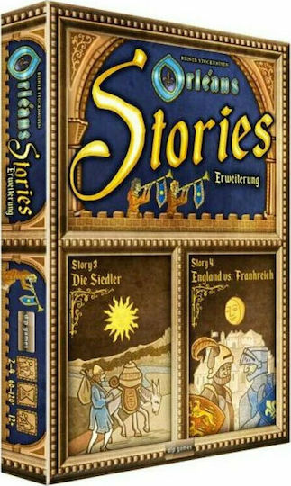 Επέκταση Παιχνιδιού Orléans Stories 3 & 4 για 2-4 Παίκτες 12+ Ετών (EN) Dlp Games