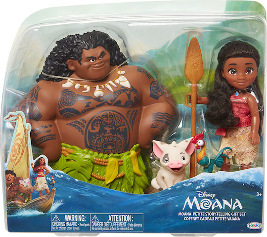 Jakks Pacific Petite Moana Storytelling Set de păpuși pentru 3+ ani+ Ani