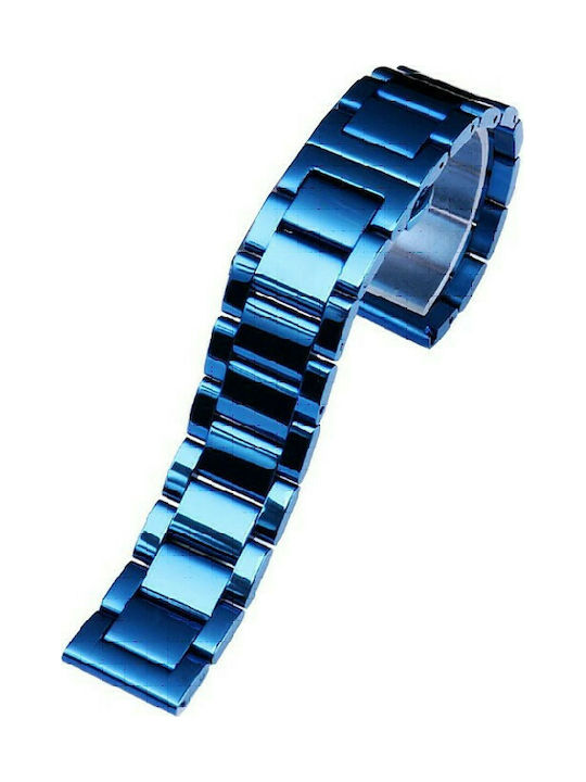 Curea Oțel inoxidabil Albastru (Huawei Watch GT/GT Pro 2/3/4/5 / Ultimate 46mm)