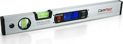 GemRed DiLEV40-2M Spirit Level Aluminum Electronic 40cm with 2 Eyes