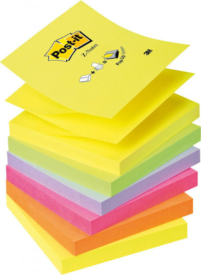 Post-it Haftnotizen im Würfel 600 Blätter 7.6x7.6Stück R330 Z-Notes