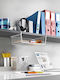 Metaltex Pendant Shelf Babatex Metal 40x26x14cm White