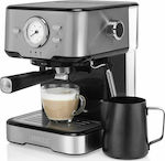 Princess 249412 Kaffeemaschine für Kapseln Nespresso Druck 20bar Grau