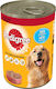 Pedigree Pate Canned Wet Dog Food with Calf 1 x 400gr