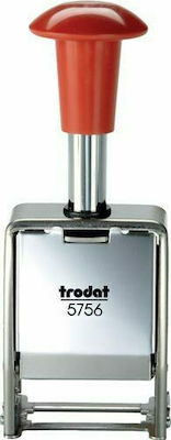 Trodat 5756 Rectangular Self-Inking Rotating Digits Stamp