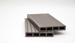 Newplan Ограда Deck Материали За Ограда На Градина Сив От WPC 360x11x2см Сив
