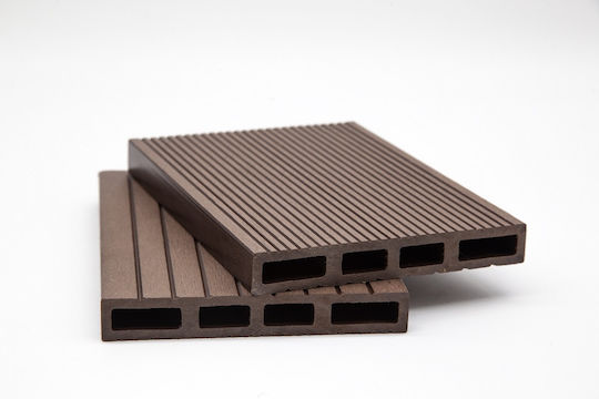 Newplan Garduri Deck Pentru Grădină Din WPC 360x14x2cm Maro