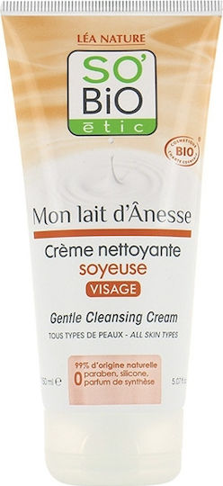 So'Bio Etic Gentle Cleansing Cream Cremă Față 150ml