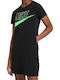 Sportswear Futura Children's Dress Short Sleeve Black