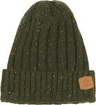 Emerson Ανδρικός Beanie Σκούφος σε Χακί χρώμα