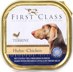 First Class Wet Dog Food Tray with Chicken 1 x 300gr