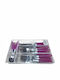 24-Piece Purple Cutlery Set