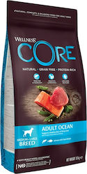 Wellness Core Adult Ocean 1.8kg Ξηρά Τροφή χωρίς Σιτηρά για Ενήλικους Σκύλους Μεσαίων & Μεγαλόσωμων Φυλών με Σολομό και Τόνο