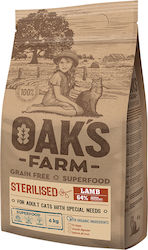 Oak's Farm Sterilised 6kg Dry Cat Food Oak's Farm Sterilised 6kg Dry Cat Food