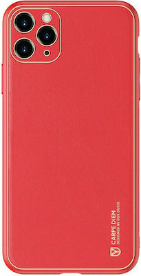 Dux Ducis Yolo Series Back Cover Δερματίνης Κόκκινο (iPhone 12 Pro Max)