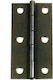 Martin Brass Door Hinge Νίκελ 2x9mm