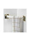 81003KRM00GN Single Wall-Mounted Bathroom Rail White