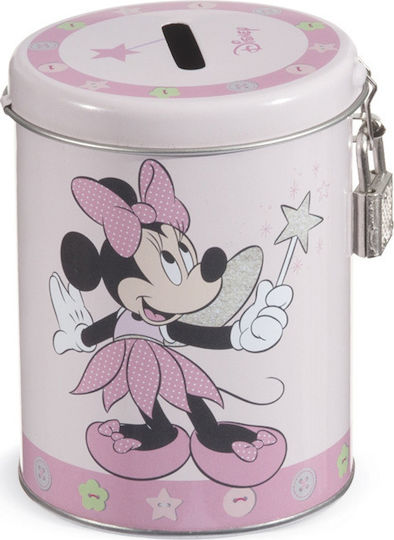 Μπομπονιέρα Βάπτισης με Κουμπαρά Minnie Νεράιδα από Μέταλλο