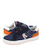 Kids Sneakers with Scratch Navy Blue