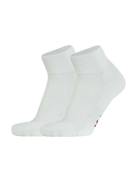 Xcode Cotton Αθλητικές Κάλτσες Λευκές 2 Ζεύγη
