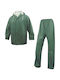 Delta Plus 304 Waterproof and Windproof Work Suit Green EN304VE