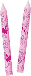 Procos Birthday Candle Regular in Pink Color 12pcs 80532