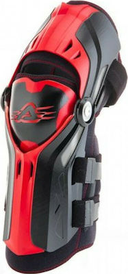 Acerbis Gorilla Knee Guards Rider Knee Protectors Black/Red