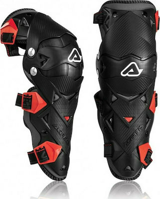 Acerbis Impact Evo 3.0 Rider Knee Protectors Black