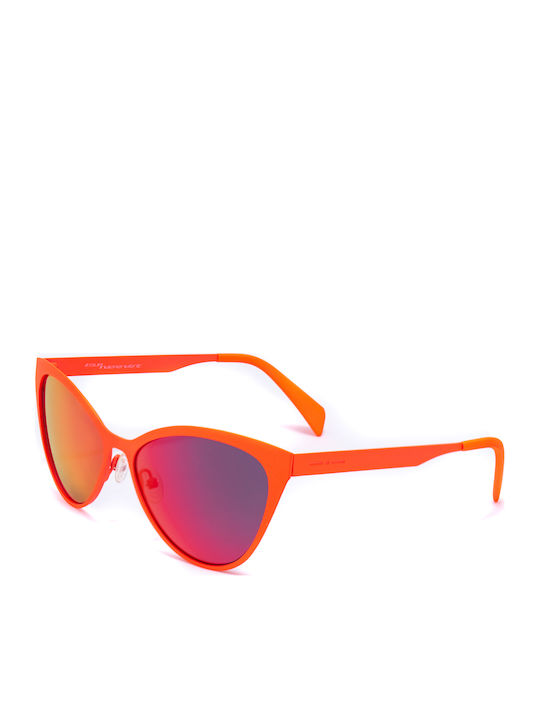 Italia Independent Women's Sunglasses with Red Metal Frame 0022.055.000
