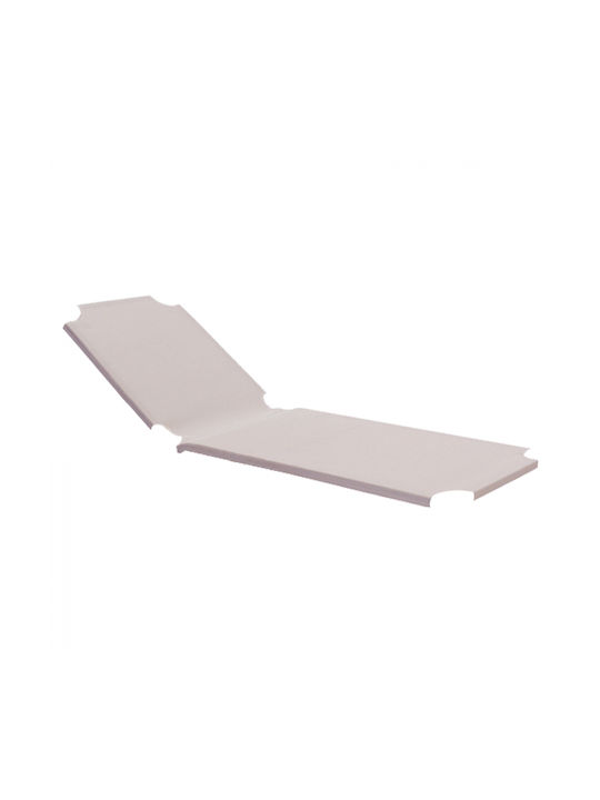 Freebox Gartenstuhlkissen Ecru 200x62cm