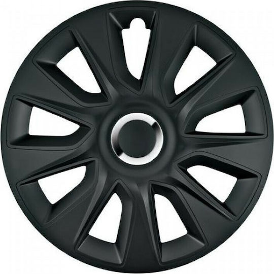Lampa Auto Radkappen Set Stratos RC 4Stück 17" Schwarz