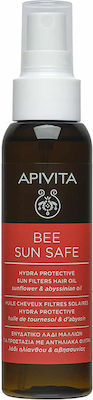 Apivita Hair Spray Sunscreen Bee Sun Safe Hydra Protection Hair Oil 100ml