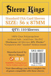 Sleeve Kings Accesorii pentru Jocuri de Cărți de Schimb 100 Huse pentru cărți standard USA 56x87mm MDG8807