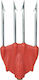 Seac Killer Spear Nylon Red 4 Tips Light Speargun Four Prongs Head