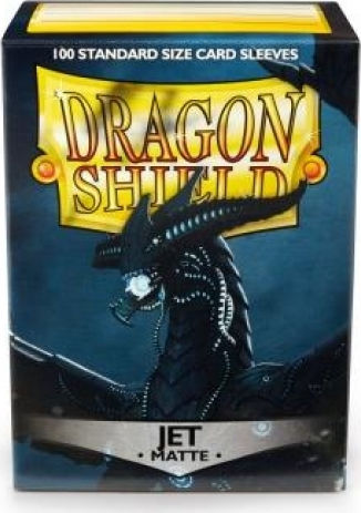 Dragon Shield Game Accessory Dragon Shield Matte Jet Protective Card Sleeves 100τμχ