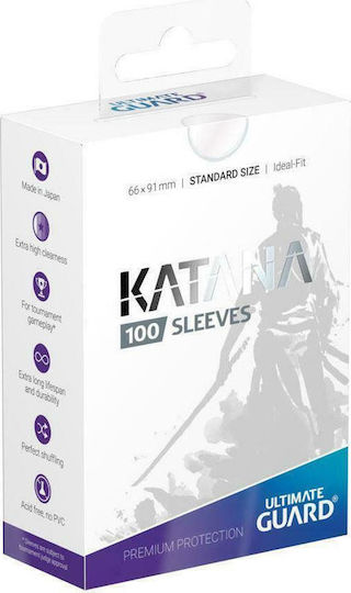 Ultimate Guard Katana Standard Card Sleeves Standard Size 100τμχ White UGD010111