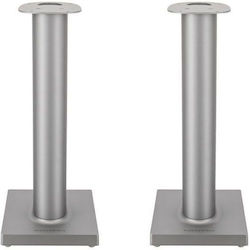 Bowers & Wilkins Floor Standing Speaker Stands Formation Duo (Pair) Silver