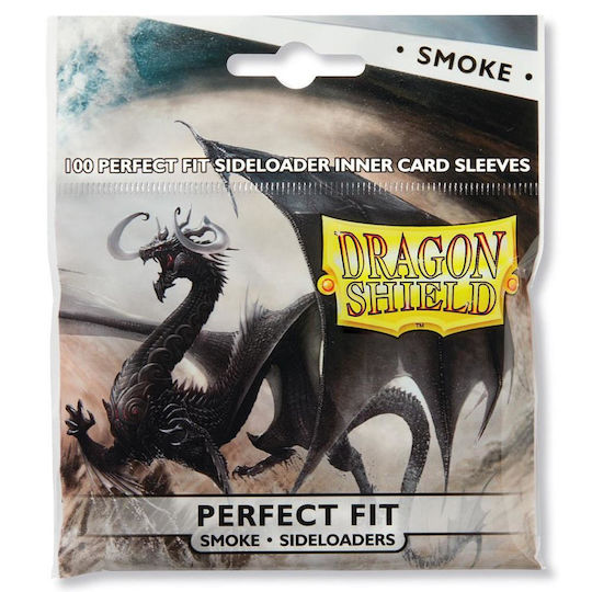 Dragon Shield Dragon Shield Perfect Fit Inner Sleeve Standard Size 100τμχ Smoke ART13123