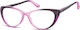 Montana Eyewear MR64 Women's Reading Glasses +2.00 Purple MR64 MR64D