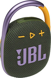 JBL Clip 4 Αδιάβροχο Ηχείο Bluetooth 5W με Διάρκεια Μπαταρίας έως 10 ώρες Χακί