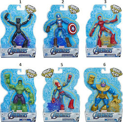 Φιγούρα Δράσης Bendy Marvel Avengers για 4+ Ετώ...