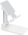 Foldable Universal Desk Holder Desk Stand for Mobile Phone in Silver Colour