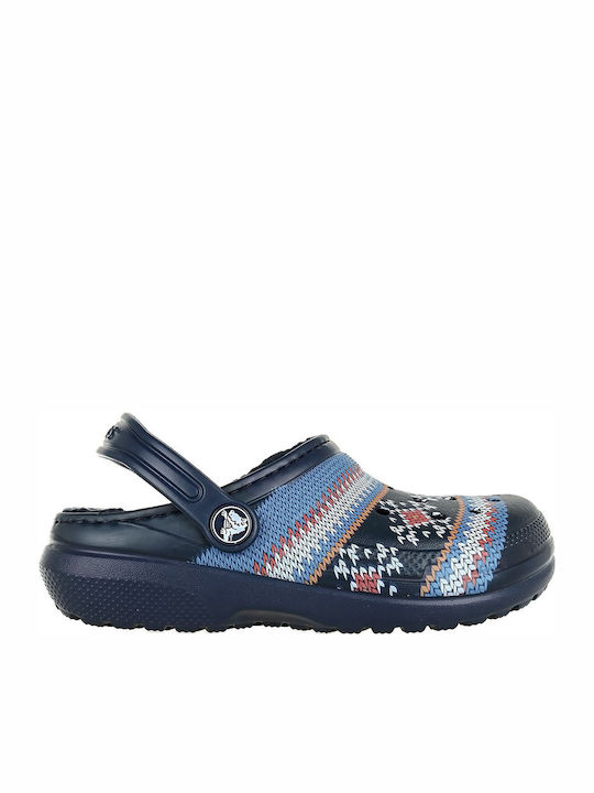 Анатомични Детски Чехли Тъмносин Classic Printed Lined