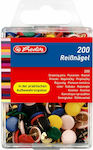 Herlitz Set of 200pcs Pins 8770109