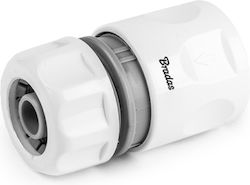 Bradas WL-2120 Quick Connector Water Pipe 13mm White