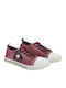 SA08602C Kinder Sneakers Burgundisch