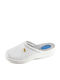 Sunshine Femei Din piele Anatomici Sabot Albe
