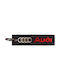 Keychain Audi Fabric Black